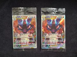 Lucario VSTAR SWSH291 Pokemon TCG Sword & Shield Promo 2 Holo Cards SEALED NM - Image 1