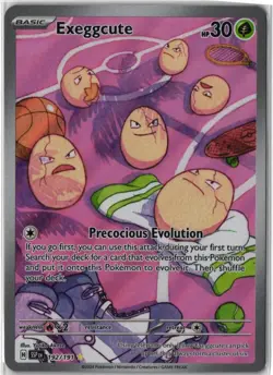 Exeggcute #192/191 Illustration Rare Surging Sparks NM Pokemon TCG - Image 1