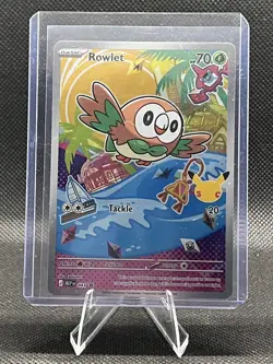 Pokemon First Partner Illustration Collection Series 1 Gen 7 Alola Starters Set - Image 2