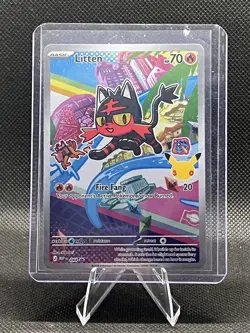 Pokemon First Partner Illustration Collection Series 1 Gen 7 Alola Starters Set - Image 4