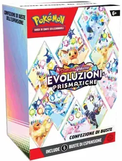 POKEMON EVOLUZIONI PRISMATICHE - BUNDLE DA 6 BUSTINE - ITALIANO - NEW E SEALED - Image 1