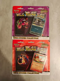 x2 Ascended Heroes Tech Sticker Collections, Pokemon TCG Brand New and Sealed - Image 1