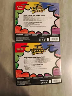 x2 Ascended Heroes Tech Sticker Collections, Pokemon TCG Brand New and Sealed - Image 2