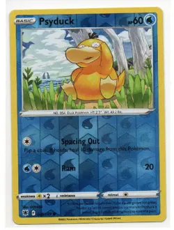 Psyduck 028/189 Common Astral Radiance Pokemon Reverse Holo Near Mint - Image 1
