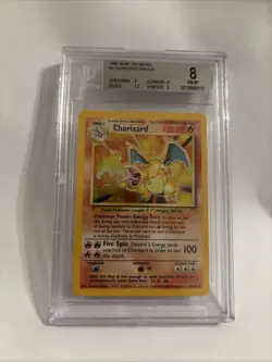 Pokemon 1999 Charizard Base Set Holo Rare 4/102 Unlimited - Image 1