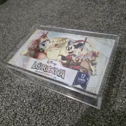 NEW SEALED Disney Lorcana TCG: Fabled Booster Box (Set 9) with Acrylic Case - Image 3