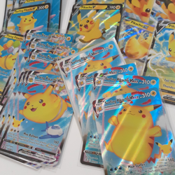 5 x Pokemon Pikachu VMAX, V Cards, Promo, 25th Anniversary - near mint - Image 2