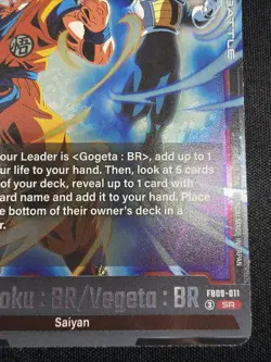 Son Goku : BR/Vegeta : BR FB09-011 Dragon Ball Super Card Game Dual Evolution NM - Image 4