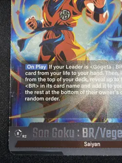 Son Goku : BR/Vegeta : BR FB09-011 Dragon Ball Super Card Game Dual Evolution NM - Image 5