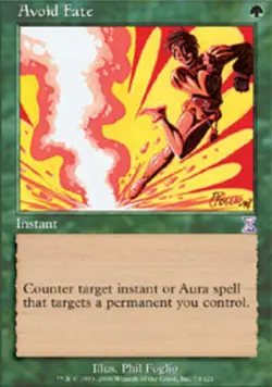 1x Avoid Fate Heavy Play MTG Magic - Kid Icarus - - Image 1
