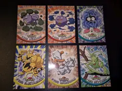 Pokemon Lotto 6 Carte Topps Chrome - Scyther- Electabuzz - Marowak - Image 1