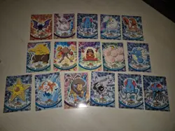 Pokemon Lotto 16 Carte Topps Chrome - Hitmonchan - Jynx - Image 1