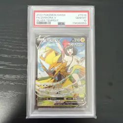 Pokemon 2022 Silver Tempest Zeraora V Trainer Gallery TG16/TG30 PSA 10 - Image 1