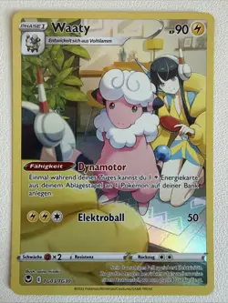 Pokemon Waaty Ultra Rare deutsch TG03/TG30 Silberne Sturmwinde - Image 1