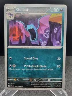 Golbat - 028/064 - Shrouded Fable - Pokemon Card - Mint/NM - Image 1