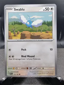 Swablu - 152/182 - Paradox Rift - Pokemon Card - Mint/NM - Image 1