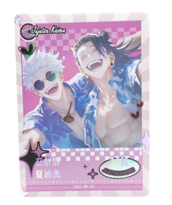 Gojo Geto MR Jujutsu Kaisen ZSHZ-MR-02 Anime Collectible Trading Card - Image 1
