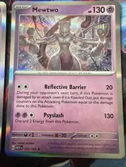 Gengar 094/165 & Mewtwo 150/165 - Pokemon 151 - Holo Rare - Pokemon Card - Image 3