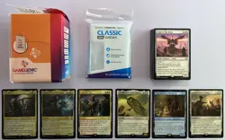 MTG Magic 60 Karten Fallout Wasteland Tech Deck Jeskai + Box & 100 Sleeves - Image 1