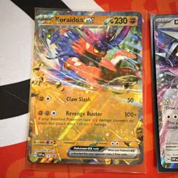 Pokemon Promo ex Lot - Koraidon, Dialga, Kyogre, Zacian - SVP 197, 180, 178, 198 - Image 2