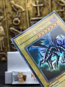 Yugioh Red-Eyes B. Dragon LOB-070 The Legend of Blue Eyes 1st Edition Vintage - Image 3