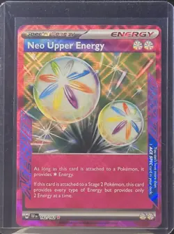 Neo Upper Energy 162/162 ACE SPEC Rare Temporal Forces Near Mint - Image 1