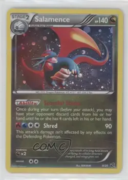 Cosmos Holo - Salamence (Blister Pack Exclusive) Pokemon Dragon Vault Mini-Set - Image 1