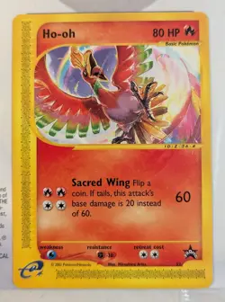 SEALED Pokemon TCG Scan-Tastic Spectacular Promo Pack Ho-oh & Rapidash NM - Image 3