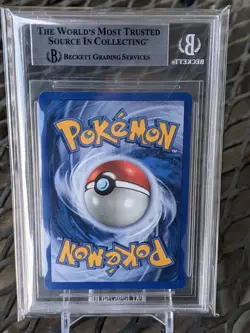 Pokemon Legendary Collection Reverse Holo Mysterious Fossil #109/110 BGS 9 MINT - Image 2