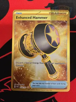 Enhanced Hammer 224/167 Hyper Rare Twilight Masquerade Pokemon Lightly Played - Image 1