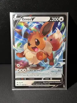 Pokemon- Eevee V #108 Crown Zenith - Image 1