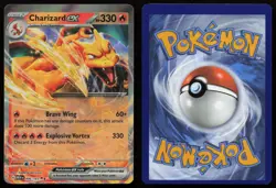 Charizard ex 006/165 Double Rare 151 Pokemon English NM - Image 3