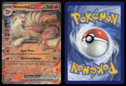 Ninetales ex 038/165 Double Rare 151 Pokemon English NM - Image 3