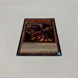 YuGiOh! Mighty Dino King Rex - Super Rare 1st Edition NM -DUNE-EN008 - Image 4