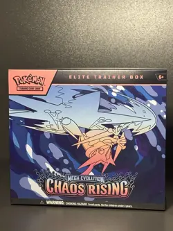 Pokemon TCG - Chaos Rising Elite Trainer Box - New Factory Sealed - Image 1