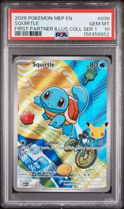 PSA 10 SEQUENTIAL SET - 2026 Pokemon First Partner Kanto Set - 037, 038, 039 - Image 2
