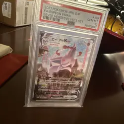 Pokemon 2021 Espeon VMAX 189 Full Art Eevee Heroes Eevee's Set Japanese PSA 10 - Image 3