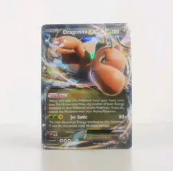 Pokemon TCG Dragonite EX Holo Rare 74/111 XY Furious Fists 2014 - Image 1