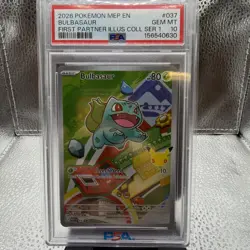 2026 Pokemon First Partner Illustration PSA 10 Sequential Set 30/31/32 - Image 2