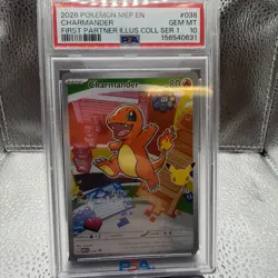 2026 Pokemon First Partner Illustration PSA 10 Sequential Set 30/31/32 - Image 4