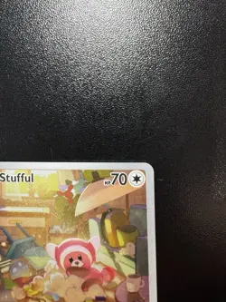 Pokemon TCG Stufful 154/132 Me01: Mega Evolution Holo Illustration Rare English - Image 4