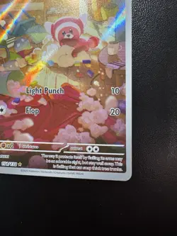 Pokemon TCG Stufful 154/132 Me01: Mega Evolution Holo Illustration Rare English - Image 5