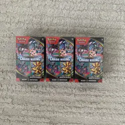Pokemon TCG: Chaos Rising Booster Bundle X3 - Image 1