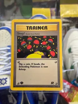 Sleep! 79/82 Pokemon Team Rocket 1st Edition Rare Collect Set 2000 box-S3 - Image 1