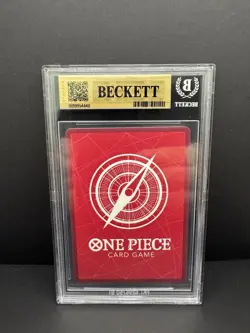 One Piece CCG Monkey.D.Luffy Black & White Alternate Art ST29-001 BGS 10 - Image 2