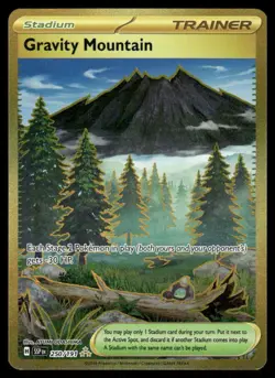 Pokemon Cards Gravity Mountain 250/191 Surging Sparks Hyper Rare NM - Image 1