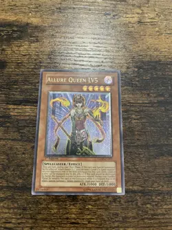 Yugioh Allure Queen LV5 CDIP-EN007 Ultimate Rare 1st Ed NM - Image 1