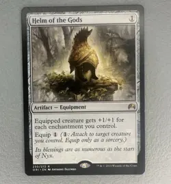 MTG - Helm of the Gods | Magic Origins | Rare | Regular | 230/272 | MP - Image 1
