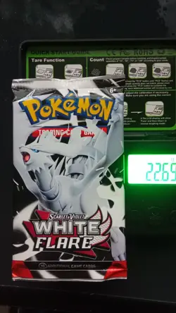 Pokemon TCG Scarlet Violet White Flare Booster Pack-Single - Sealed - Image 4