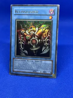 Relinquished MRL-029 Ultra Rare 1sted Edition Vintage Yugioh HP TCG - Image 1